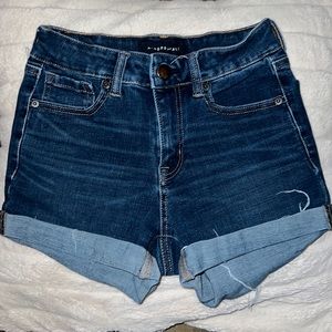 Aeropostale denim shorts size 0